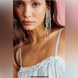 Free people Comeback Kid Ear Party NWT Black MSRP $48